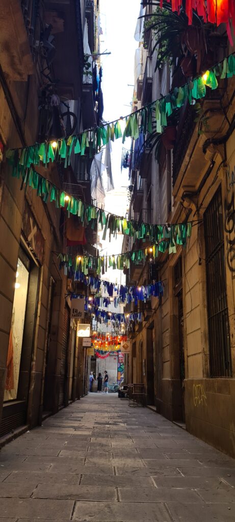 Barcelona uliczki