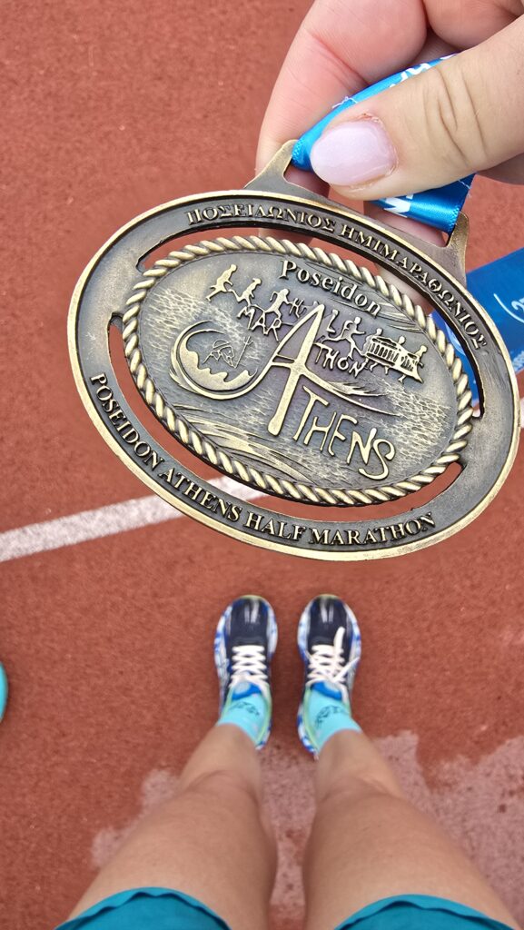 Medal półmaraton Ateny